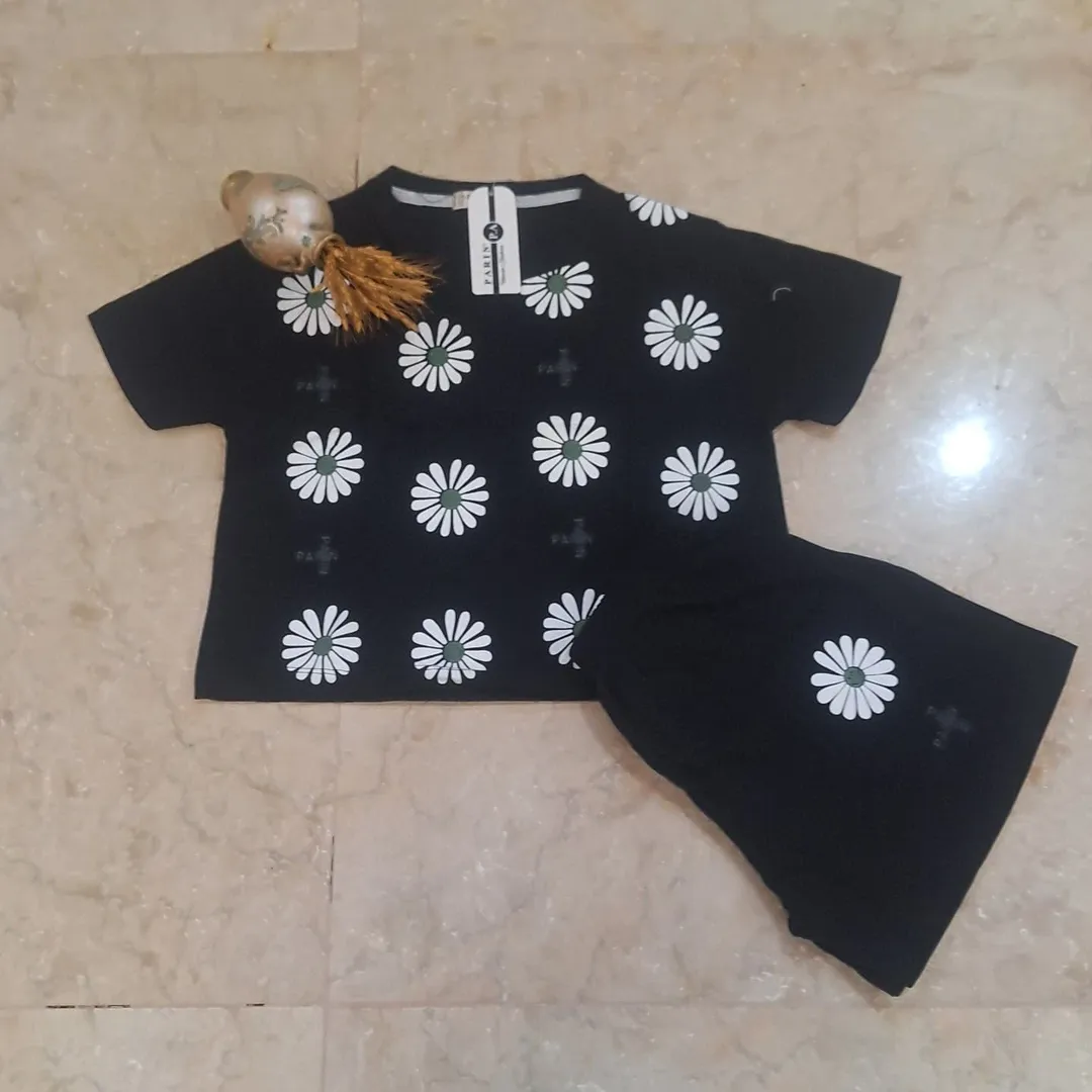 ست کراپ و شلوارک سایز : ۳۸ الی ۴۴